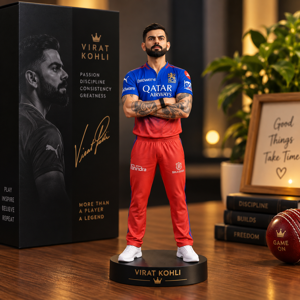 Virat Kohli Cricket Action Figure