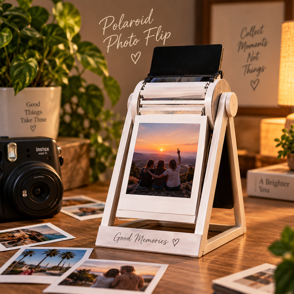 Photo Flip Display For Decor