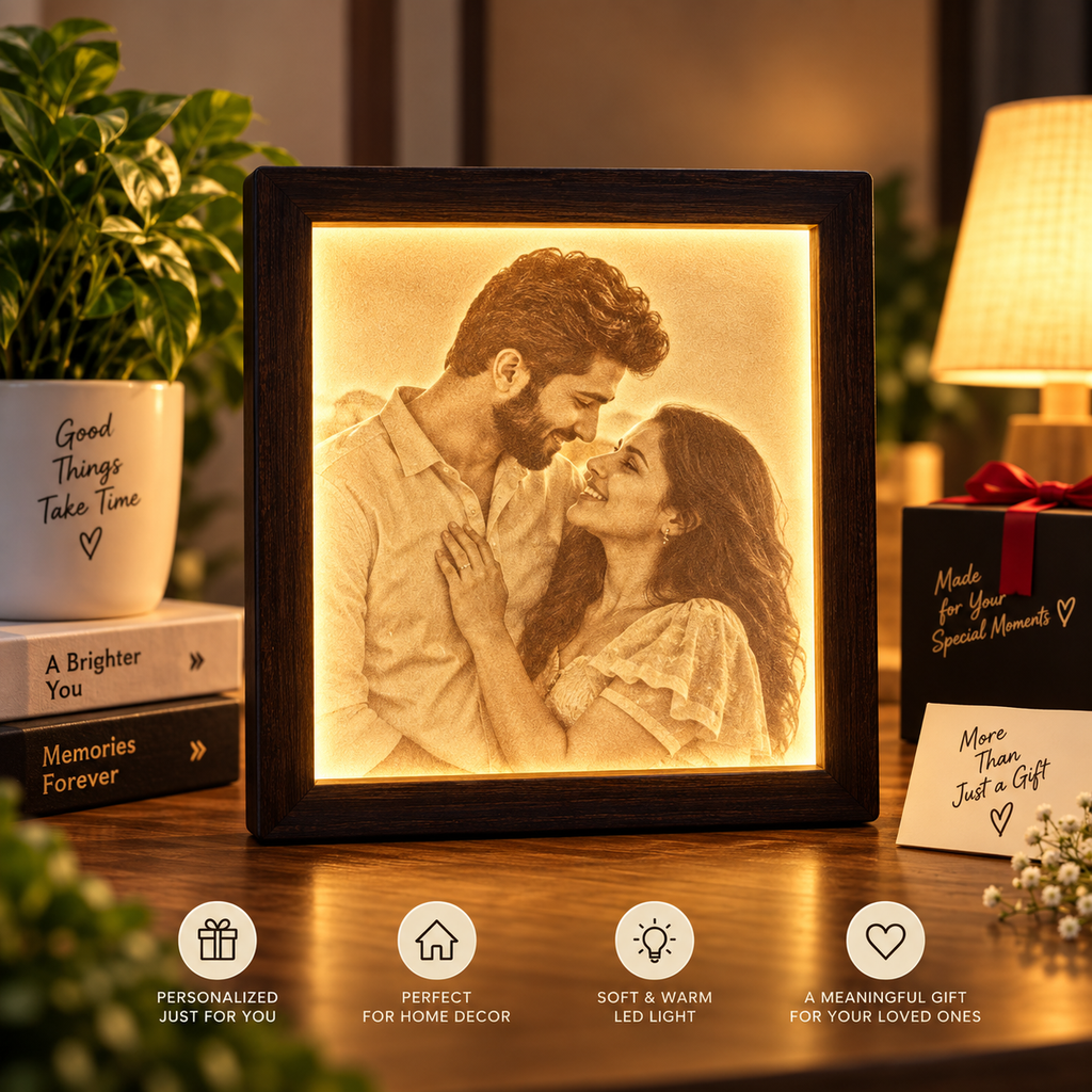 3D Photo Frame with LED