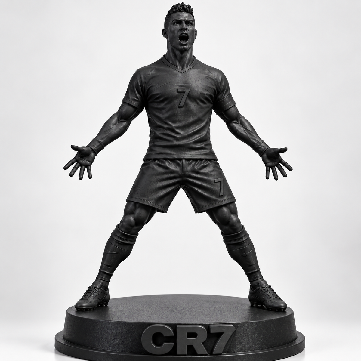 CR7 Football Player Statue
