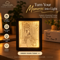 Custom 3D Photo Lamp – Personalized LED Photo Frame