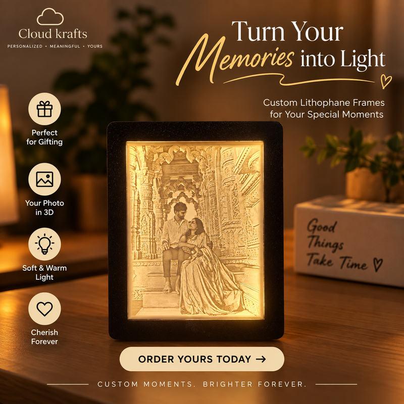 Custom 3D Photo Lamp – Personalized LED Photo Frame