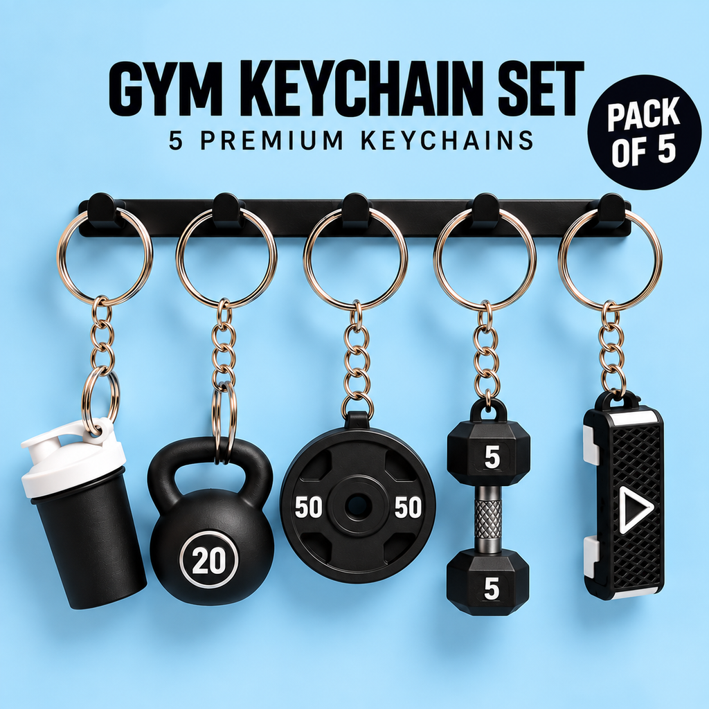 Gym Keychain Set