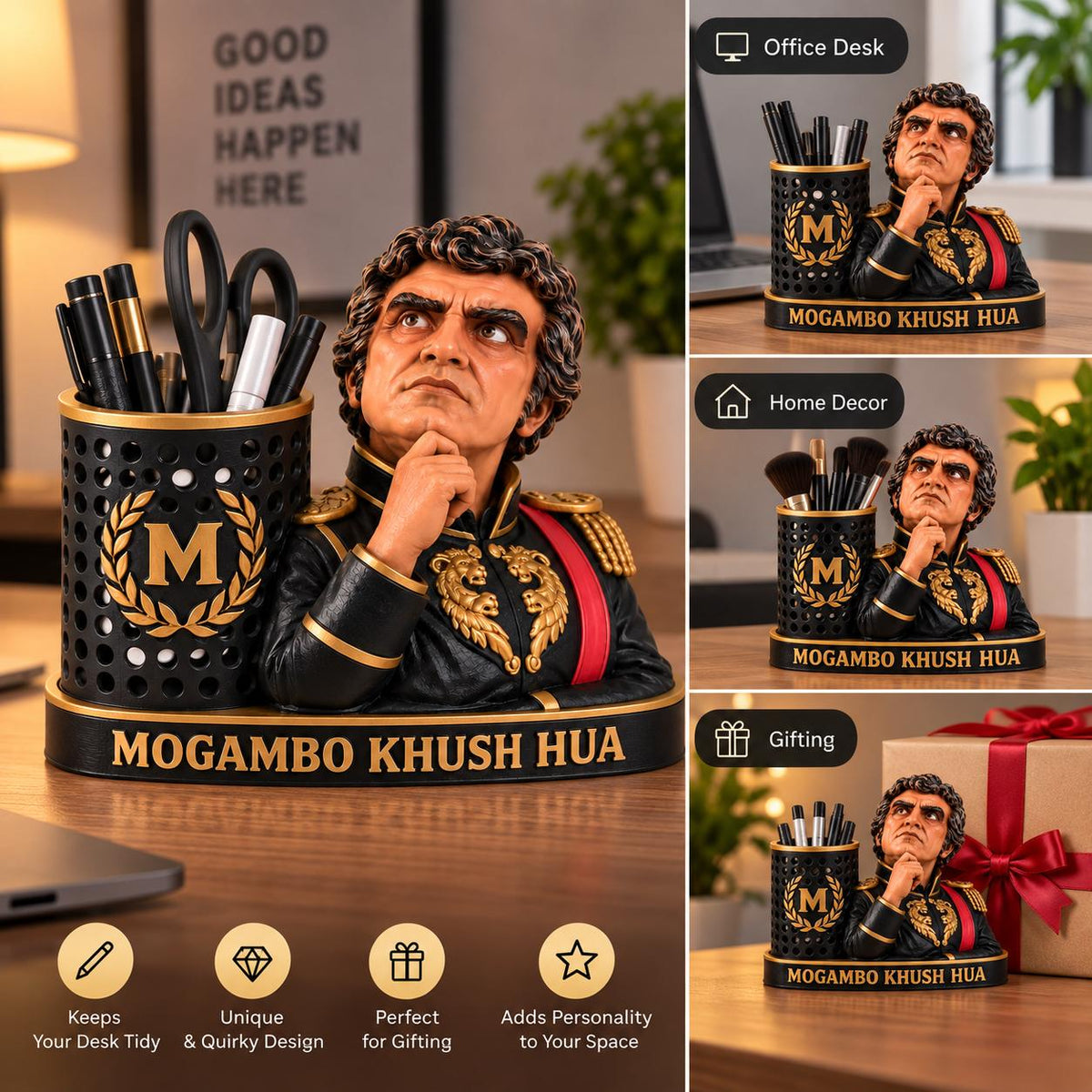 Mogambo Pen Holder for Desk